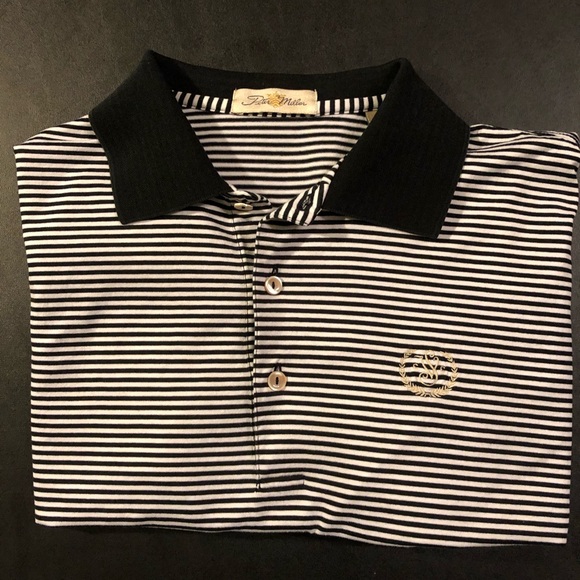 Peter Millar Double Mercerized Cotton Golf Polo M - Picture 8 of 8